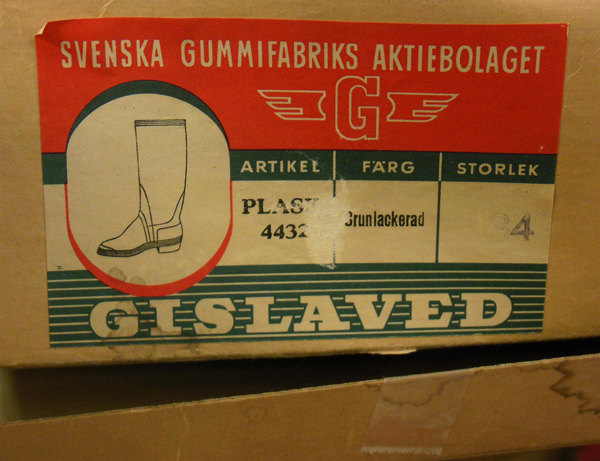 Gislaved упаковка резиновых сапог