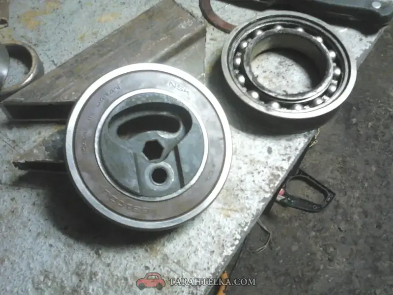 Клин подшипников генератора