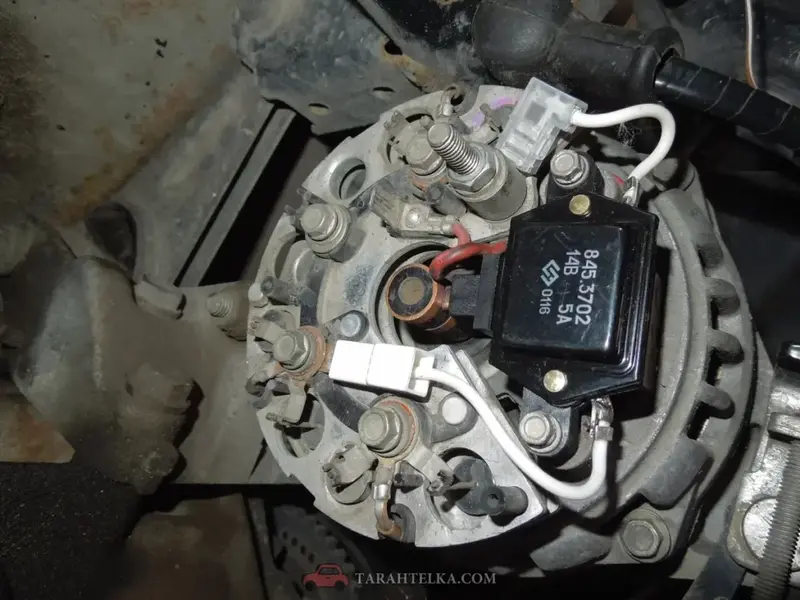 Отказ реле-регулятора напряжения