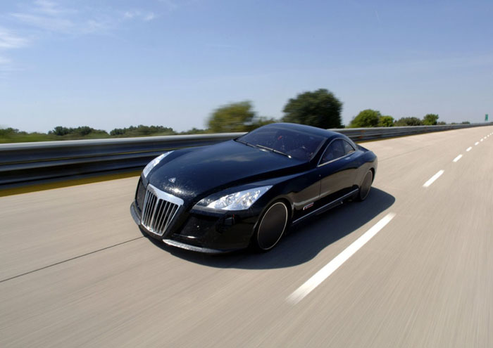 maybach-exelero оснащенный резиной фульда