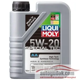 Моторное масло Liqui Moly 7620 Special Tec AA AA 5W-20 1л
