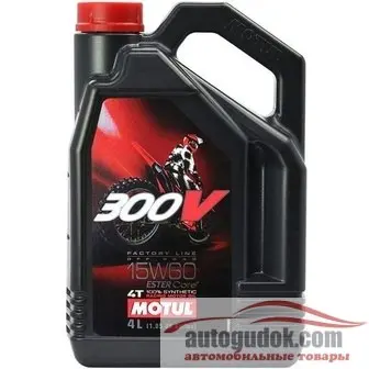 Моторное масло Motul 300V Factory Line Off Road 15W60 4л