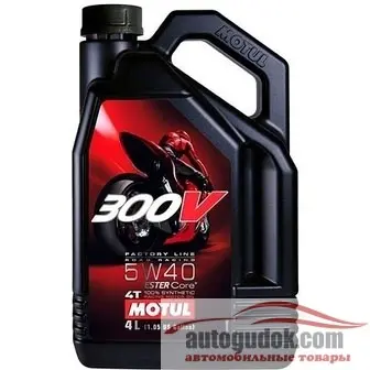 Моторное масло Motul 300V Factory Line Road Racing 5W40 4л