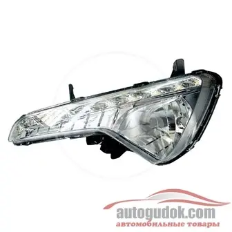Комплект светодиодных ходовых огней с ПТФ в сборе KIA SPORTAGE R 2010-2012