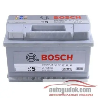 Bosch 6CT-74 АзЕ S5 Silver Plus (S50 070)