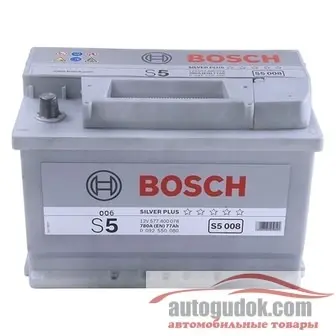 Bosch 6CT-77 АзЕ S5 Silver Plus (S50 080)